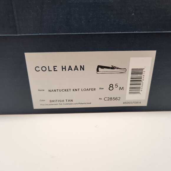 Cole Haan Nantucket Knit Loafer 8.5M British Tan With Box C28562 - Picture 2 of 16